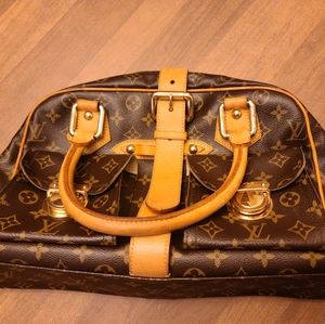Authentic Louis Vuitton Manhattan GM Bag